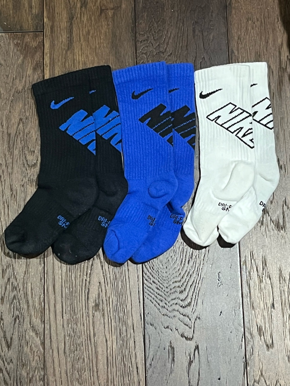 Nike Youth 3-Pack Athletic Socks